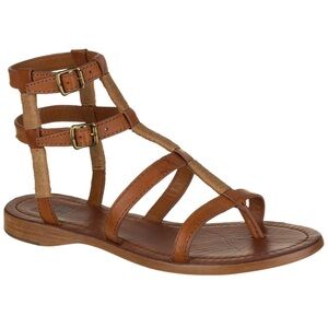 Frye Rachel Gladiator Cognac size W Size 9